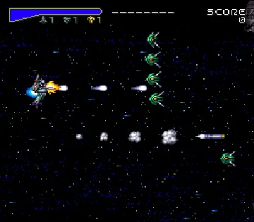 Choujikuu Yousai Macross - Scrambled Valkyrie (Japan) screen shot game playing